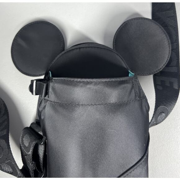 Disney x Corkcicle Mickey Mouse Black Crossbody Water Bottle Sling Bag - Picture 4 of 13